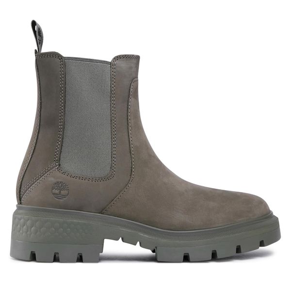 Timberland Chelsea cipele Timberland Cortina Valley Chelsea TB0A5Z9C9911 Dark Green Nubuck