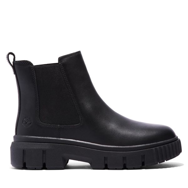 Timberland Chelsea cipele Timberland Greyfield Chelsea TB0A5ZCG0011 Black Full Grain
