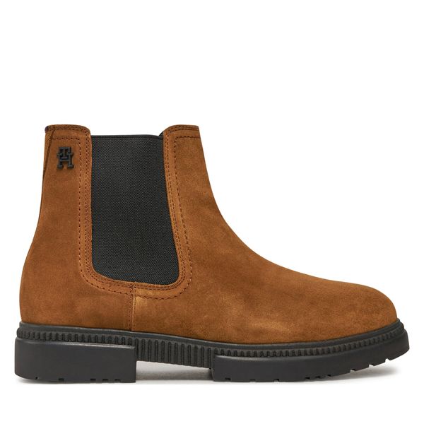 Tommy Hilfiger Chelsea cipele Tommy Hilfiger Casual Cleated Suede Chelsea FM0FM05037 Coconut Grove GVQ