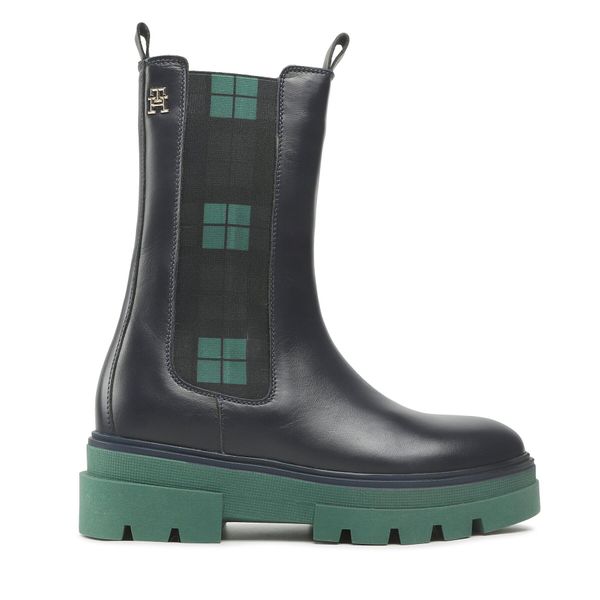 Tommy Hilfiger Chelsea cipele Tommy Hilfiger Monochromatic Chelsea Boot Cb FW0FW06900 Tamnoplava