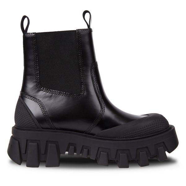 Tommy Jeans Chelsea cipele Tommy Jeans Tjw Chunky Chelsea Mix Material EN0EN02375 Black BDS