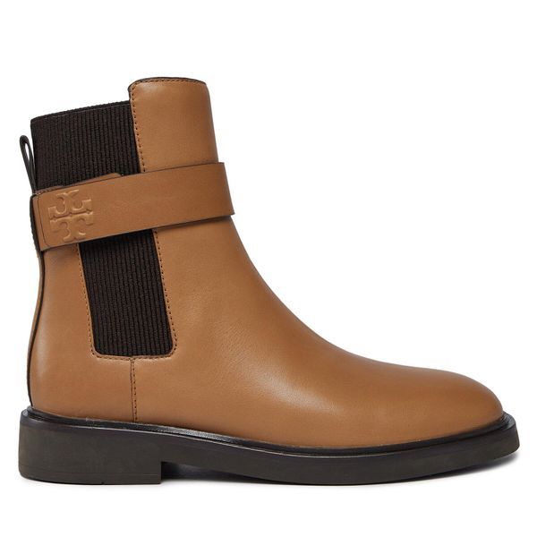 Tory Burch Chelsea cipele Tory Burch Double T Chelsea Boot 152831 Almond Flour / Coco 200