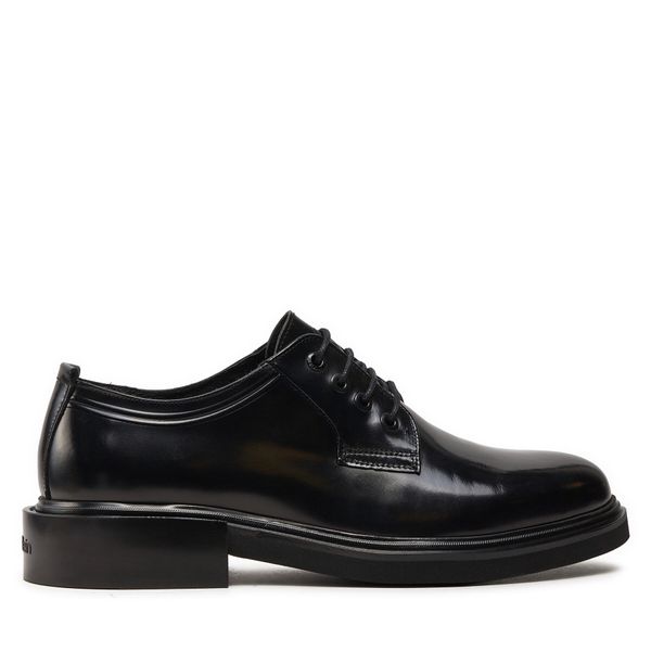 Calvin Klein Cipele Calvin Klein Postman Derby Lth Hf HM0HM01486 Crna