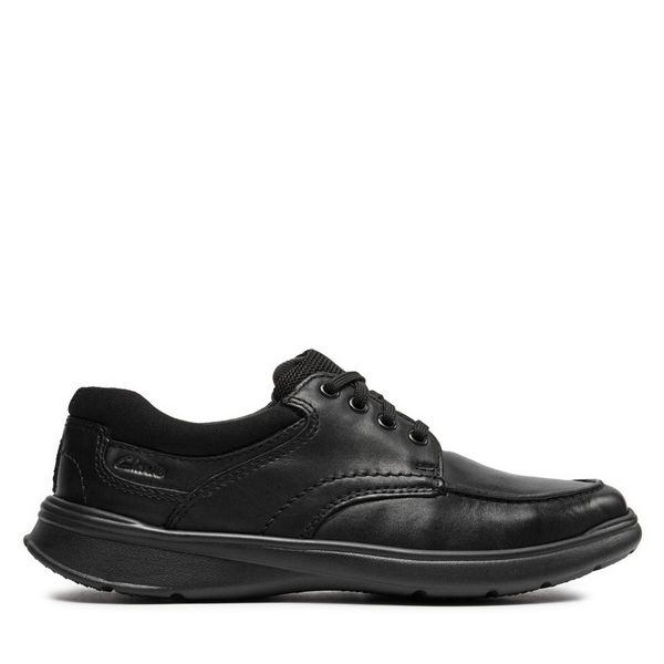 Clarks Cipele Clarks Cotrell Edge 261373857 Blk Smooth Leather