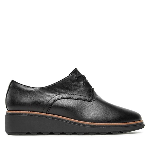 Clarks Cipele Clarks Sharon Rae 261754164 Crna