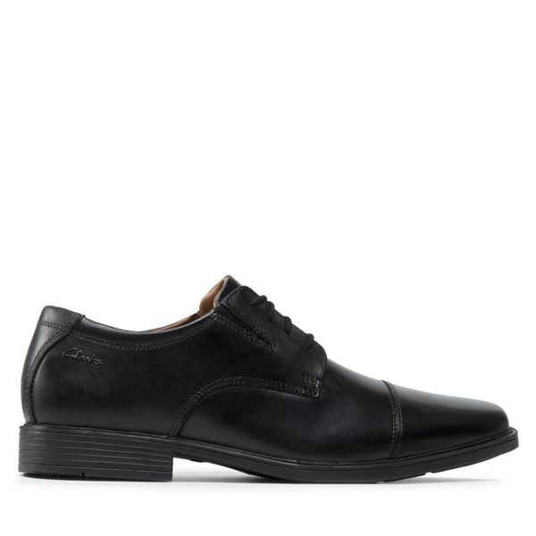 Clarks Cipele Clarks Tilden Cap 261103097 Black Leather