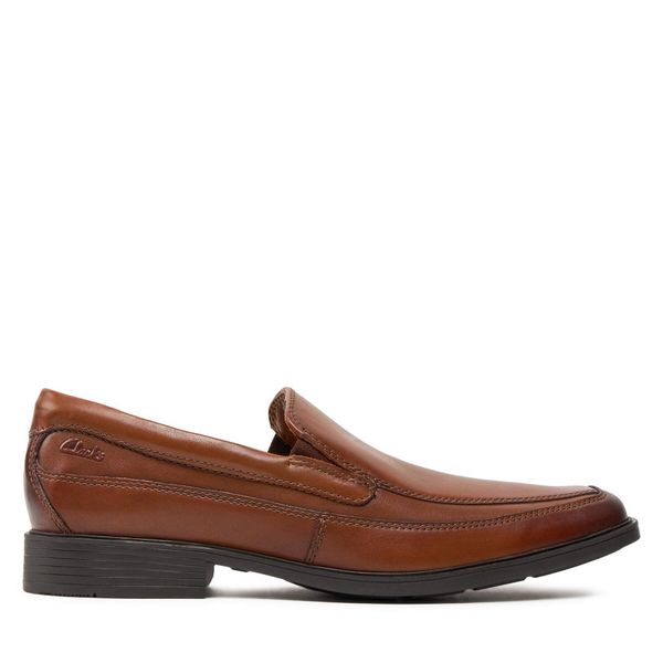 Clarks Cipele Clarks Tilden Free 261300987 Dark Tan Leather