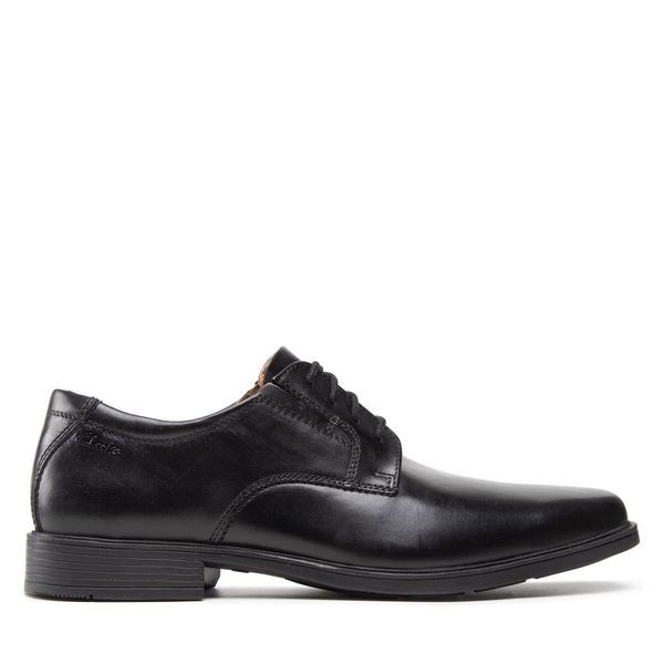 Clarks Cipele Clarks Tilden Plain 261103507 Black Leather