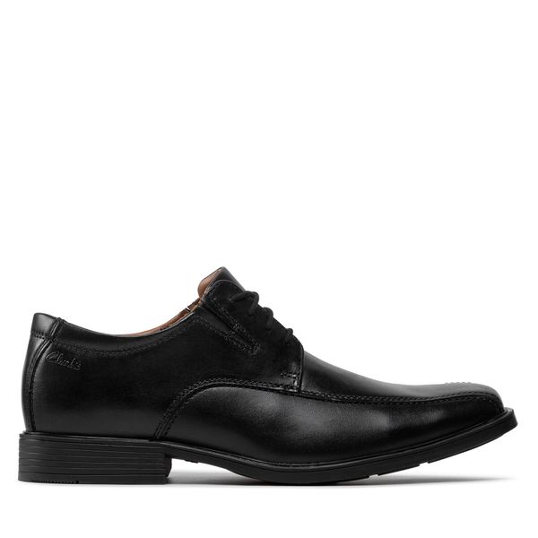 Clarks Cipele Clarks Tilden Walk 261103107 Black Leather