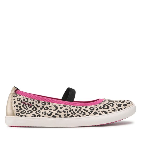 Geox Cipele Geox J Gisli G. A J154NA 0AWNF C0015 D Beige/Black
