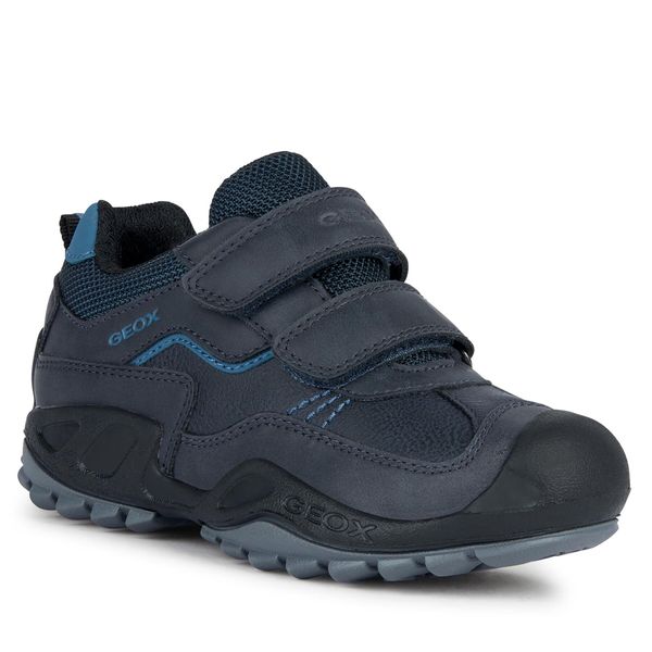 Geox Cipele Geox J New Savage Boy J261VA 0MEFU C0700 M Tamnoplava