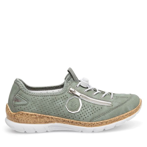 Rieker Cipele Rieker N42V1-52 Zelena