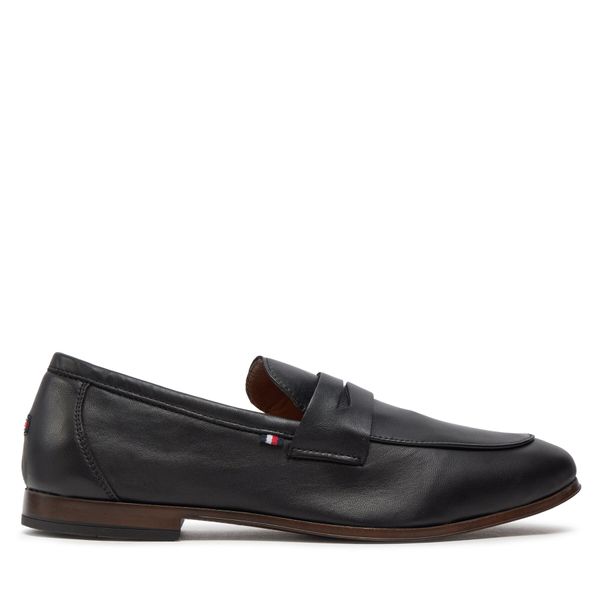 Tommy Hilfiger Cipele Tommy Hilfiger Casual Light Flexible Lth Loafer FM0FM04989 Black BDS