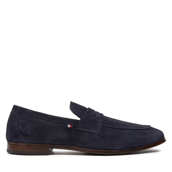 Tommy Hilfiger Cipele Tommy Hilfiger Casual Light Flexible Sde Loafer FM0FM04988 Desert Sky DW5