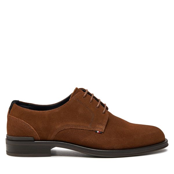 Tommy Hilfiger Cipele Tommy Hilfiger Core Hilfiger Textured Sde Shoe FM0FM04991 Coconut Grove GVQ