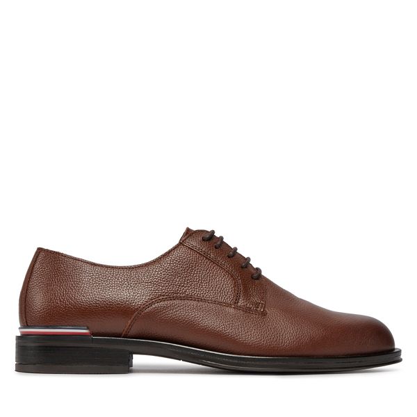 Tommy Hilfiger Cipele Tommy Hilfiger Core Rwb Hilfiger T Lth Shoe FM0FM04901 Winter Cognac GVI