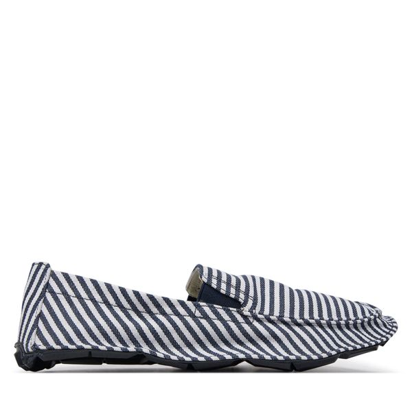 Vibram Fivefingers Cipele Vibram Fivefingers One Quarter Moc 23M1E01 Stripes Dark Blue-White/Blue