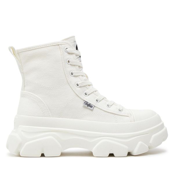 Buffalo Čizme Buffalo Cade Lace Up Hi 1622456 Offwhite