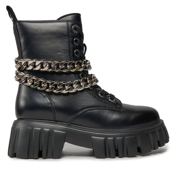Buffalo Čizme Buffalo Lion Lace Up T-Chain 1622367 Black
