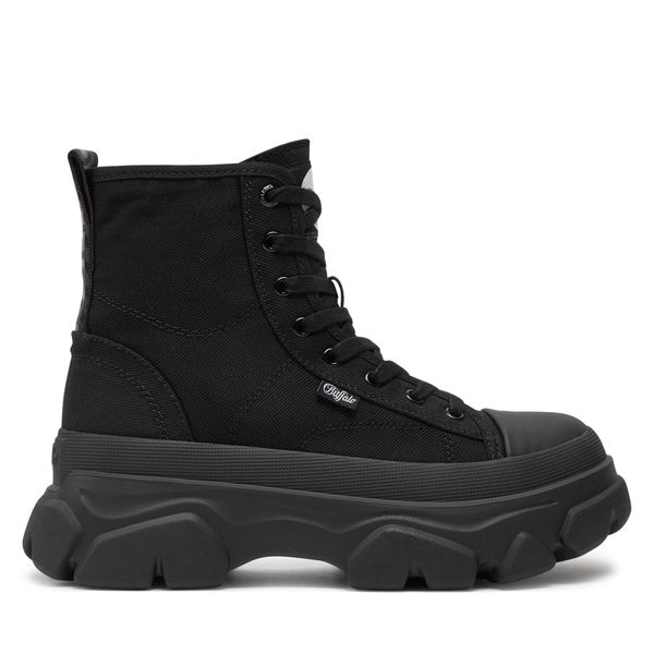 Buffalo Čizme Buffalo Tremor Lace Up Hi 1622455 Black