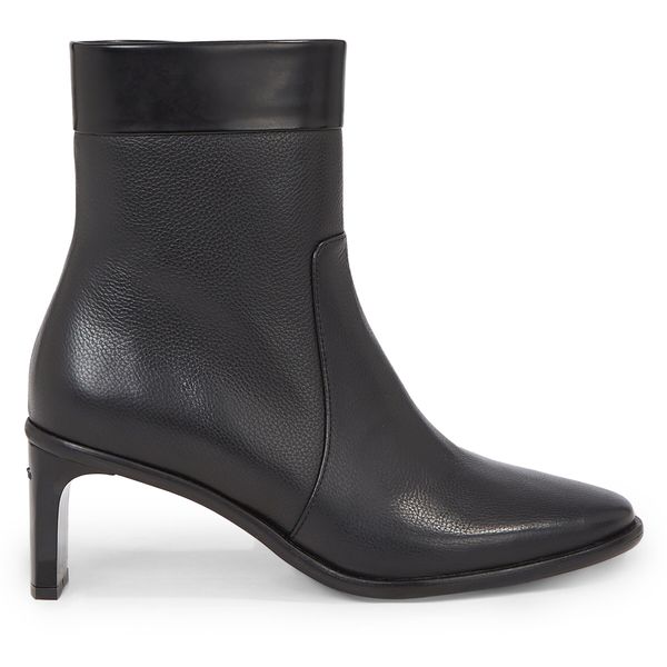 Calvin Klein Čizme Calvin Klein Curved Stil Ankle Boot 55 HW0HW01889 Crna