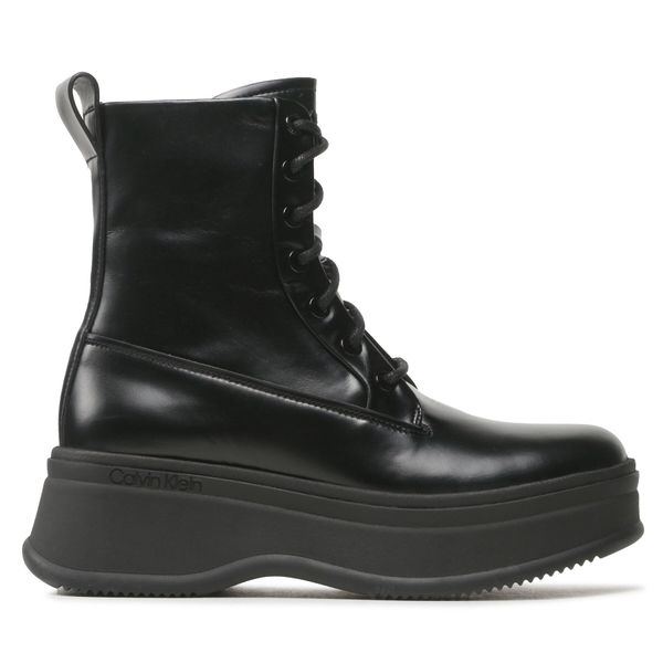 Calvin Klein Čizme Calvin Klein Pitched Combat HW0HW01599 Black BEH