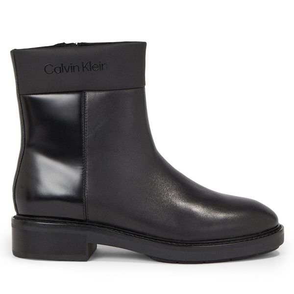 Calvin Klein Čizme Calvin Klein Rubber Sole Ankle Boot Lg Wl HW0HW01700 Ck Black BEH