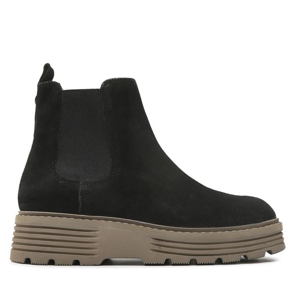 Caprice Čizme Caprice 9-25403-29 Black Suede 004