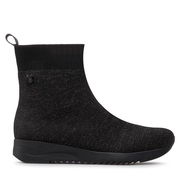 Caprice Čizme Caprice 9-25404-29 Black Knit 012