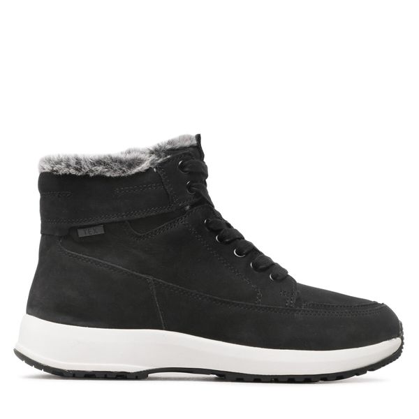 Caprice Čizme Caprice 9-26210-29 Black Nubuc 008
