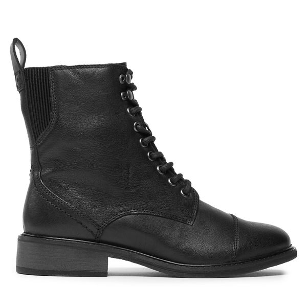Clarks Čizme Clarks Cologne Lace 261747754 Black Leather