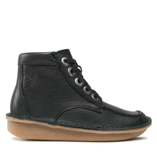 Clarks Čizme Clarks Funny Cedar 261738844 Black Leather