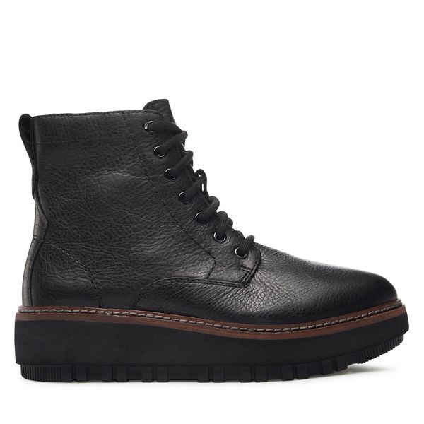 Clarks Čizme Clarks Orianna W Lace 261747984 Black Leather