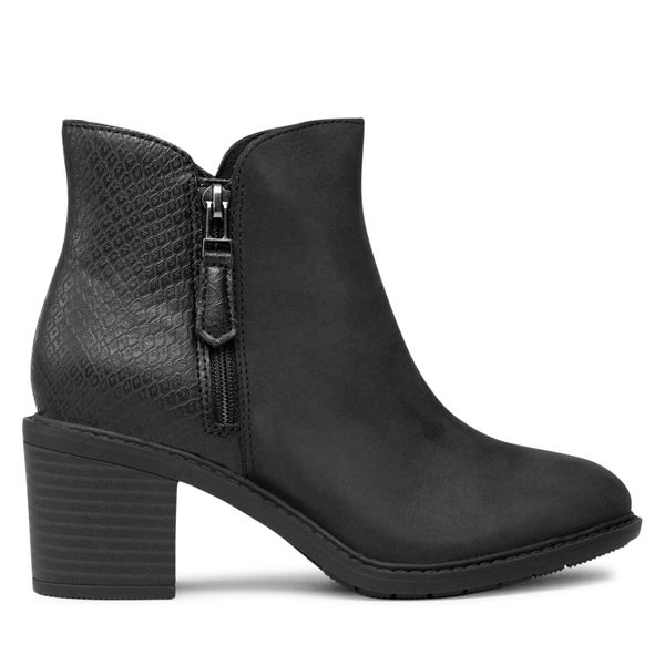 Clarks Čizme Clarks Scene Zip 261620104 Black Combi
