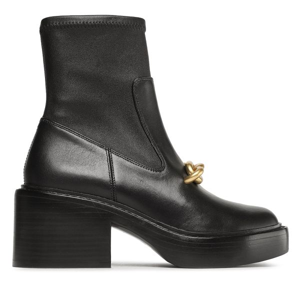 Coach Čizme Coach Kenna Leather Bootie CK031 Black BLK