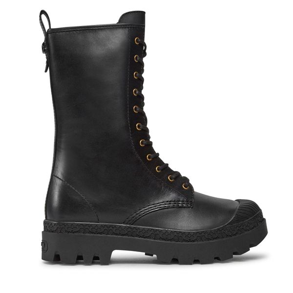 Coach Čizme Coach Tasha Leather Boot CN100 Black BLK