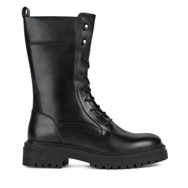 Geox Čizme Geox D Iridea D36HRE 00043 C9999 Crna