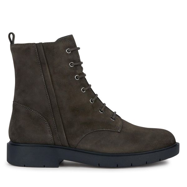 Geox Čizme Geox D Spherica Ec1 D36QRA 00022 C9002 Dk Grey