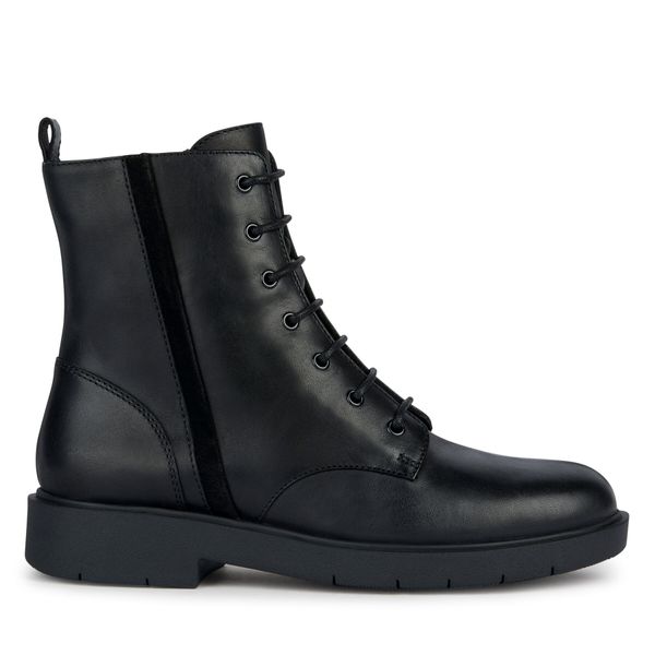 Geox Čizme Geox D Spherica Ec1 D36QRA 04322 C9999 Black