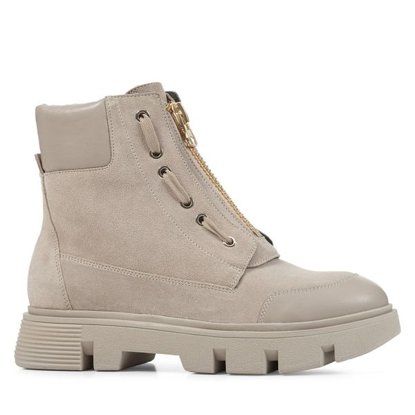 Geox Čizme Geox D Vilde D36UAB 02285 C5004 Sand