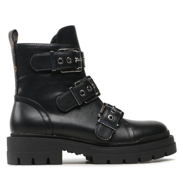 Guess Čizme Guess Obia FL7OBI LEA10 BLKBR