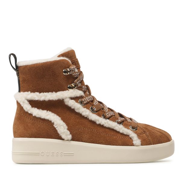 Guess Čizme Guess Ramsi2 FL8RM2 SUE12 BROWN