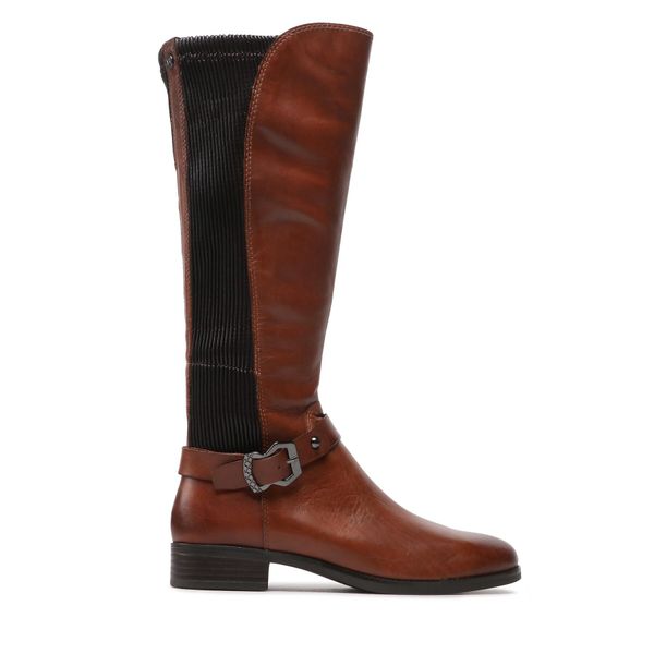 Caprice Čizme ispod koljena Caprice 9-25509-29 Cognac Comb 313