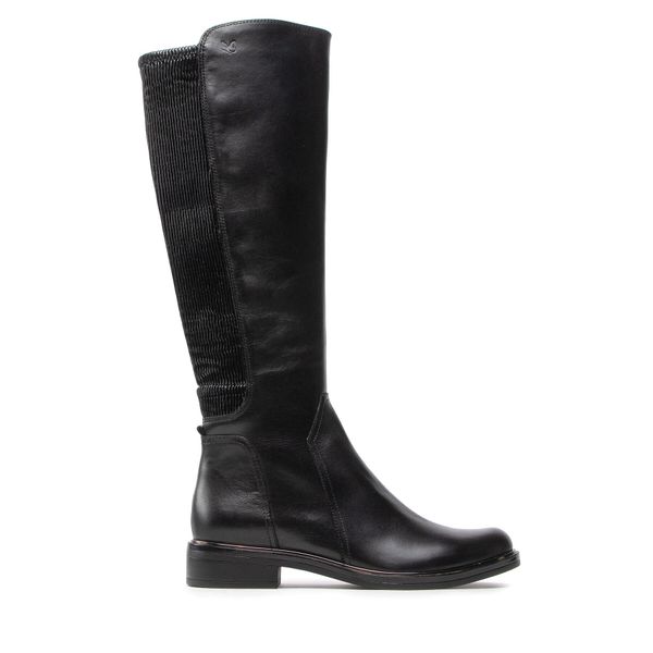 Caprice Čizme ispod koljena Caprice 9-25513-29 Black Comb 019