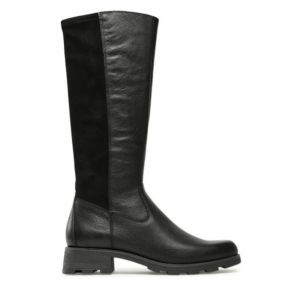 Caprice Čizme ispod koljena Caprice 9-25611-41 Black Comb 019