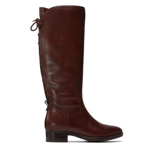 Geox Čizme ispod koljena Geox D Felicity A D04G1A 00043 C0013 Brown