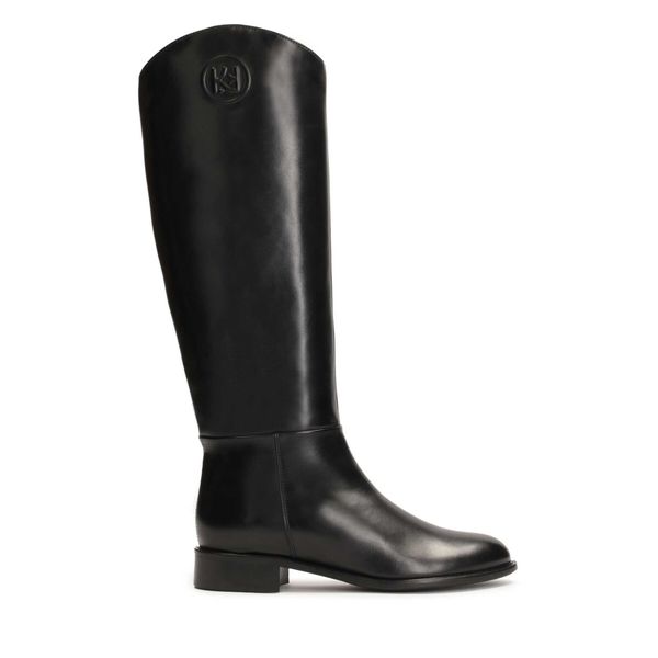 Kazar Čizme ispod koljena Kazar Aura 79782-01-00 Black