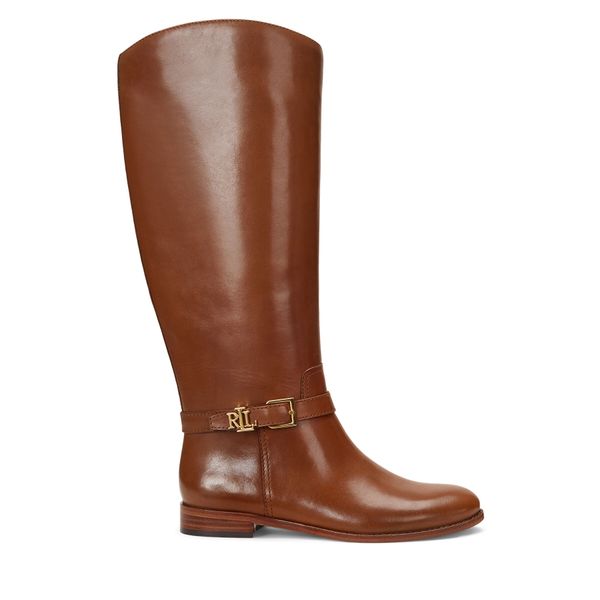 Lauren Ralph Lauren Čizme ispod koljena Lauren Ralph Lauren 802937804002 Smeđa