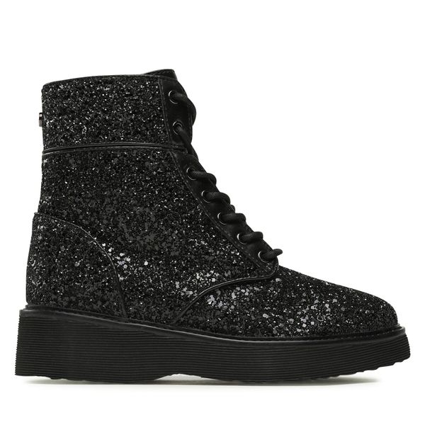 MICHAEL Michael Kors Čizme MICHAEL Michael Kors Aniya Lug Bootie 40F3AYFEED Black