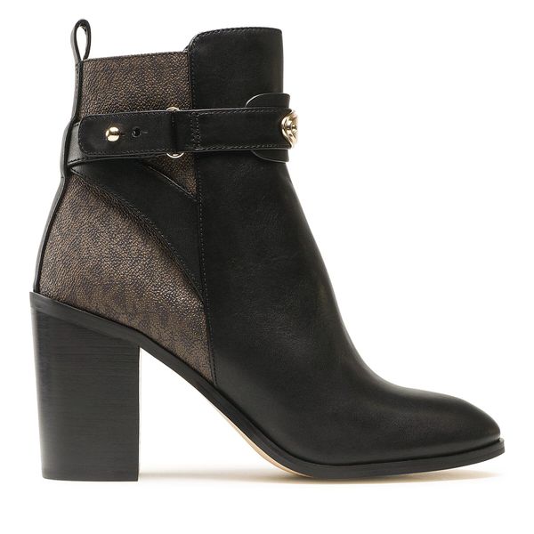 MICHAEL Michael Kors Čizme MICHAEL Michael Kors Darcy Heeled Bootie 40F3DCHE6L Blk/Brown